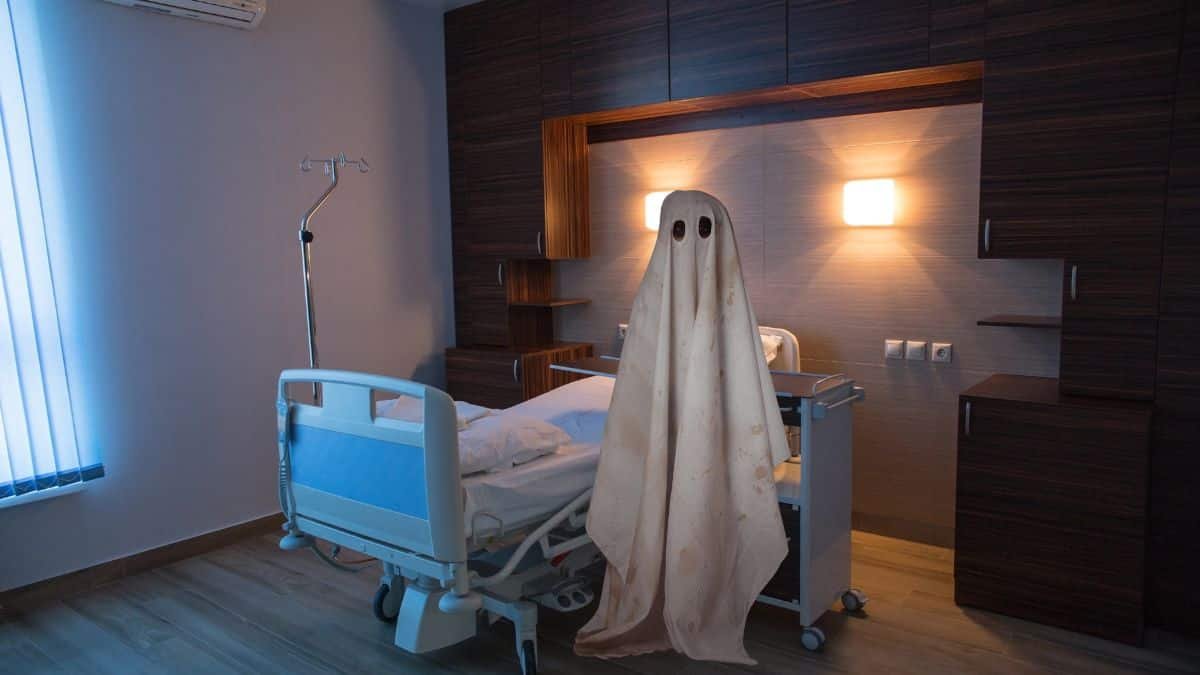 feito curioso imagem fantasma hospital